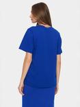 Saint Tropez Faria Jersey T-Shirt, Blue