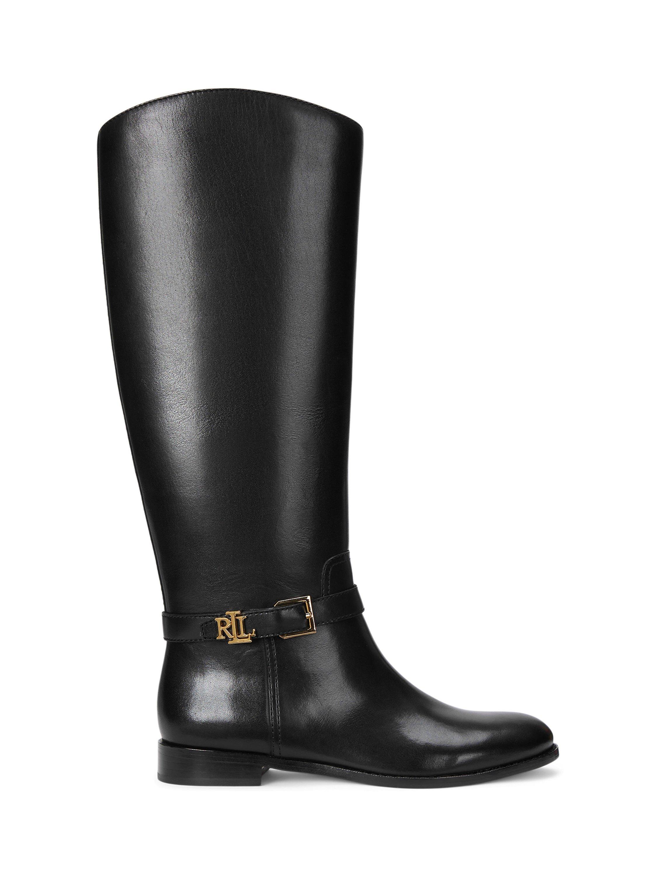 Ralph lauren knee boots on sale