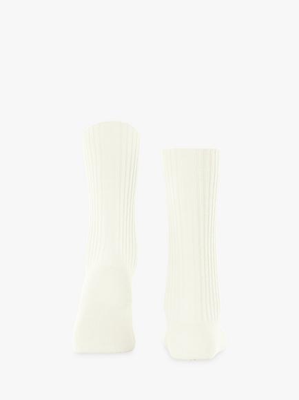 FALKE Cosy Wool & Cashmere Blend Boot Socks - view 2, Cream