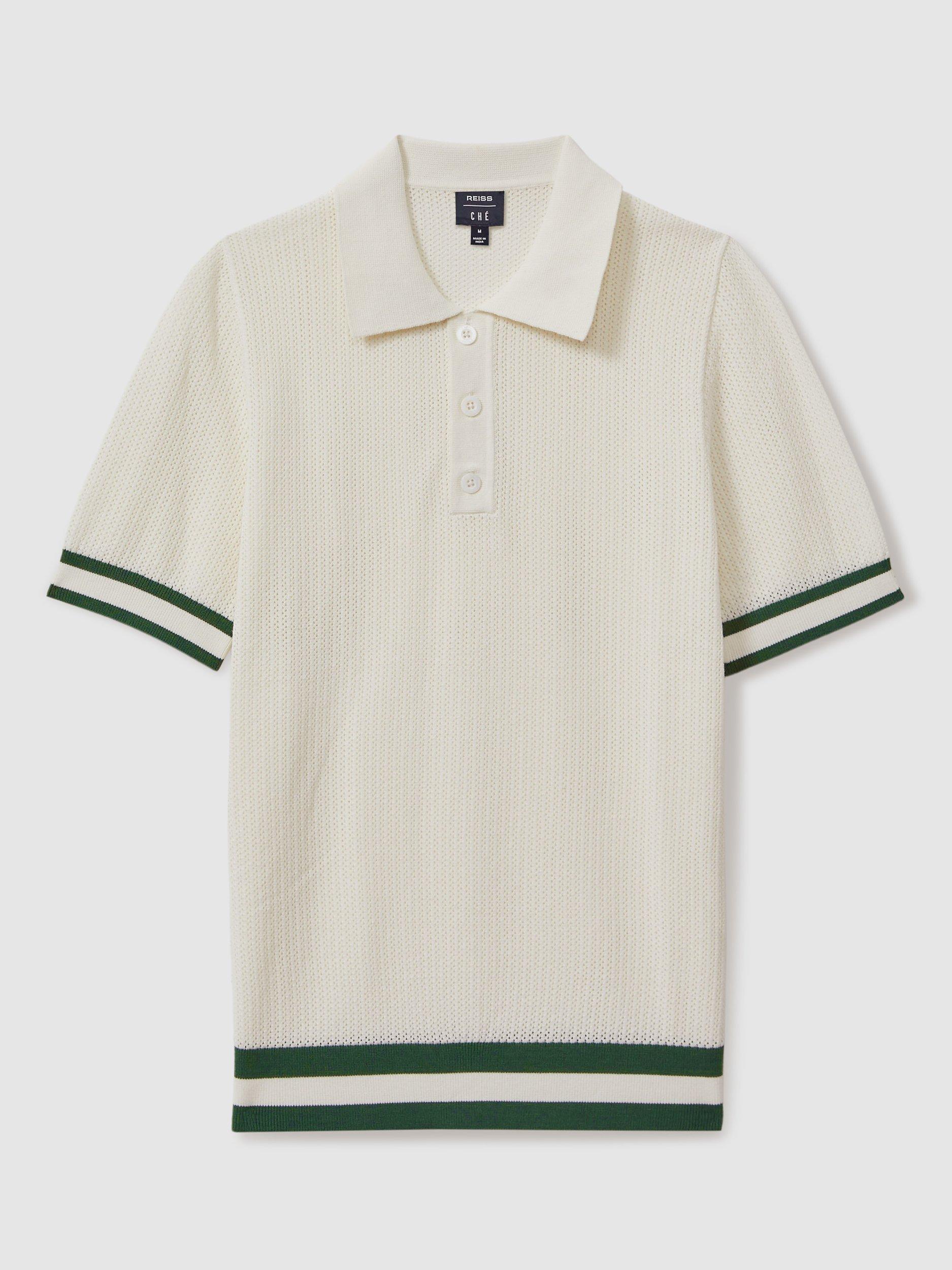 Reiss Quinn Polo Shirt White