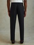 Reiss Pin Belted Cropped Trousers