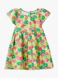 Benetton Kids' Floral Gathered Dress