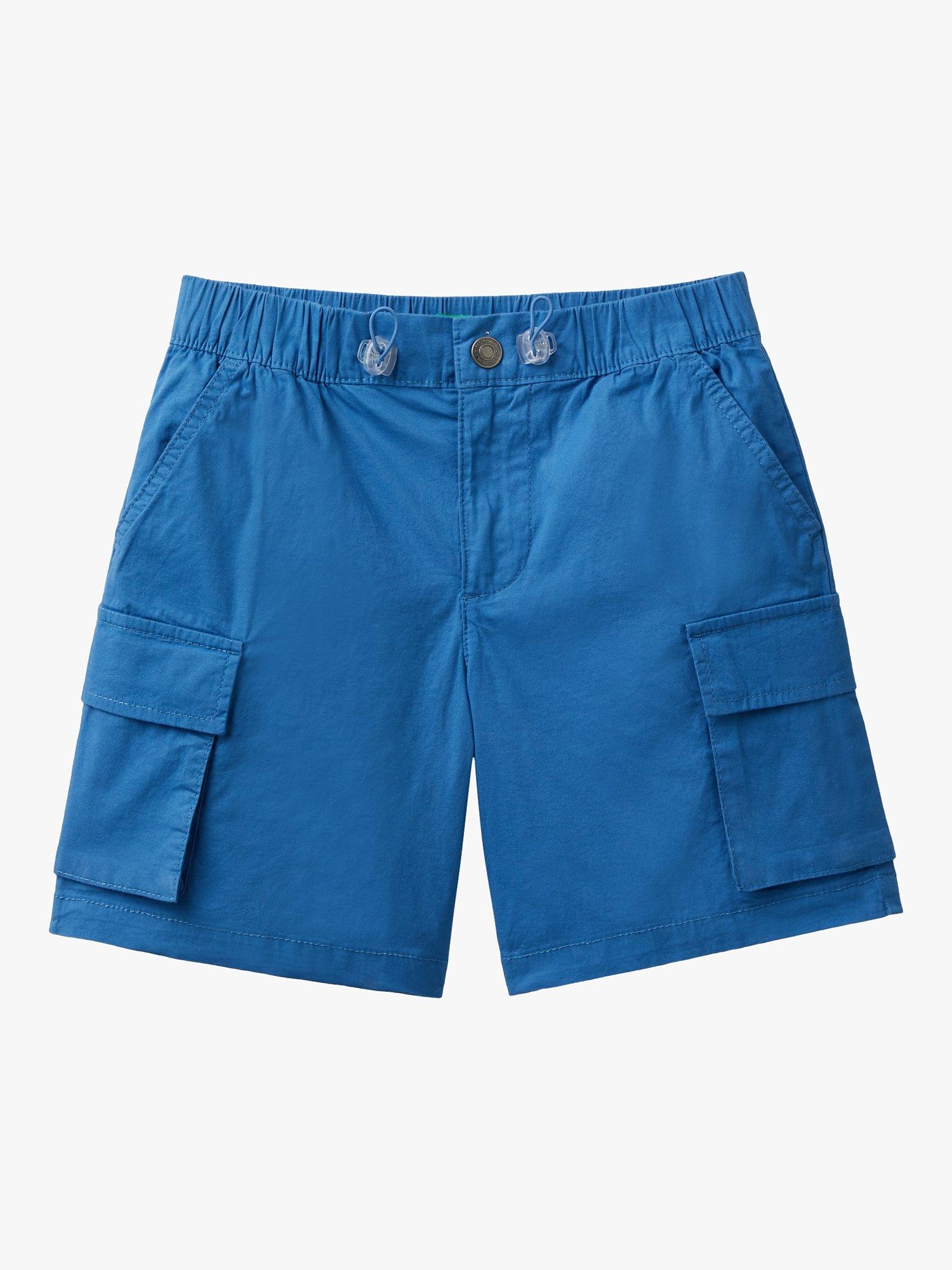 Benetton Kids' Cargo Bermuda Shorts, Bluette