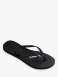 Havaianas Slim Metallic Logo Flip Flops