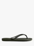 Havaianas Slim Flip Flops, Olive Green