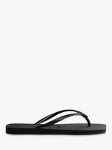 Black Flip Flops