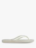 Havaianas Slim Flip Flops, White