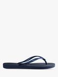 Havaianas Slim Flip Flops, Navy Blue