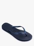 Havaianas Slim Flip Flops, Navy Blue