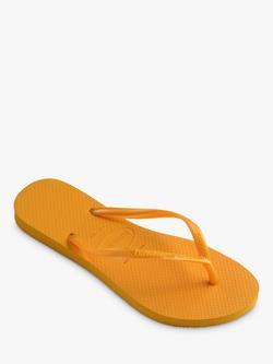Havaianas Slim Flip Flops - view 2, Yellow