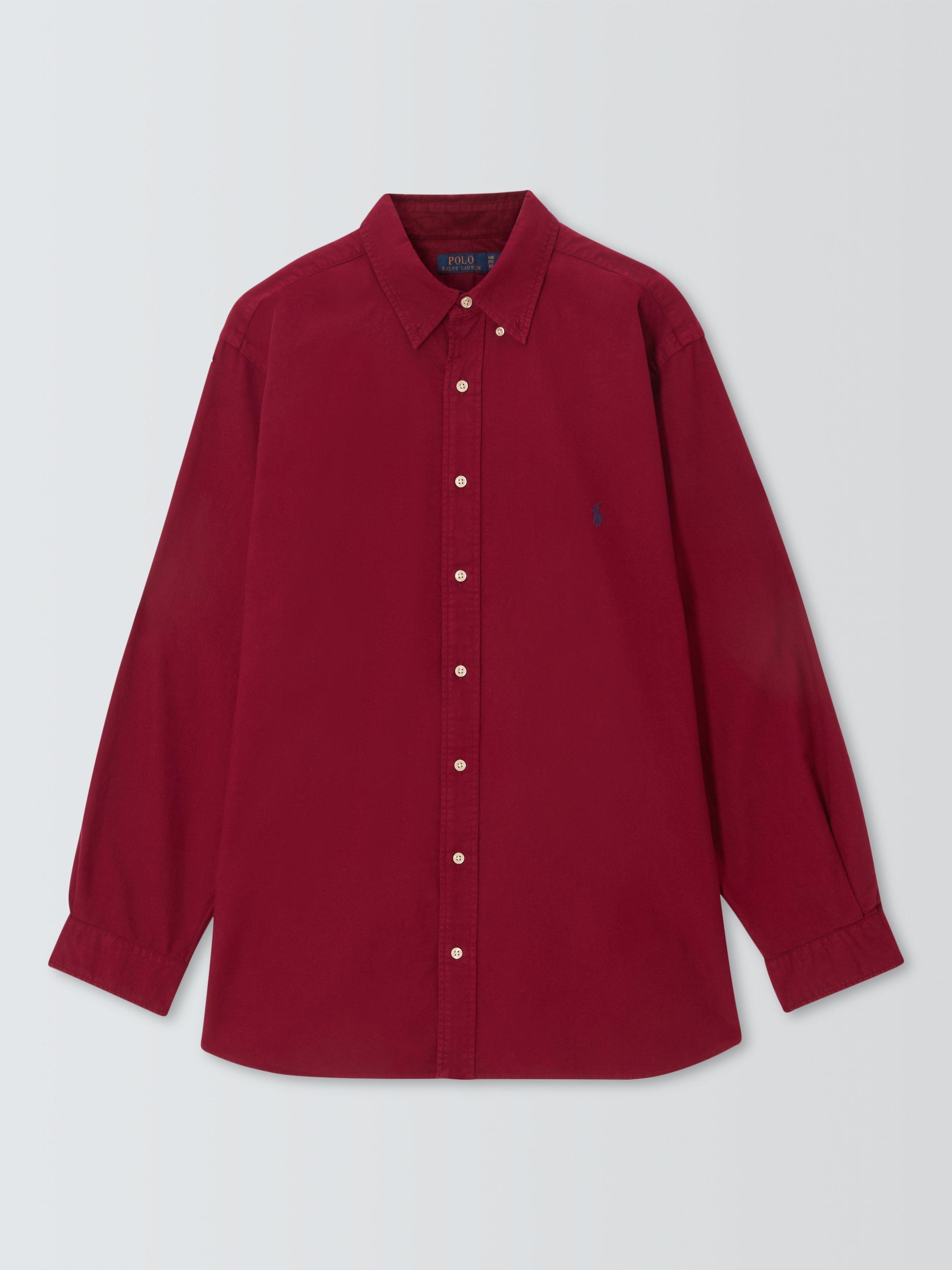 Polo Ralph Lauren Big Tall Oxford Shirt Red Carpet