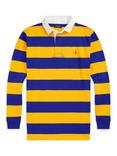 Polo Ralph Lauren Big & Tall Rugby Shirt, Yellow / Azure