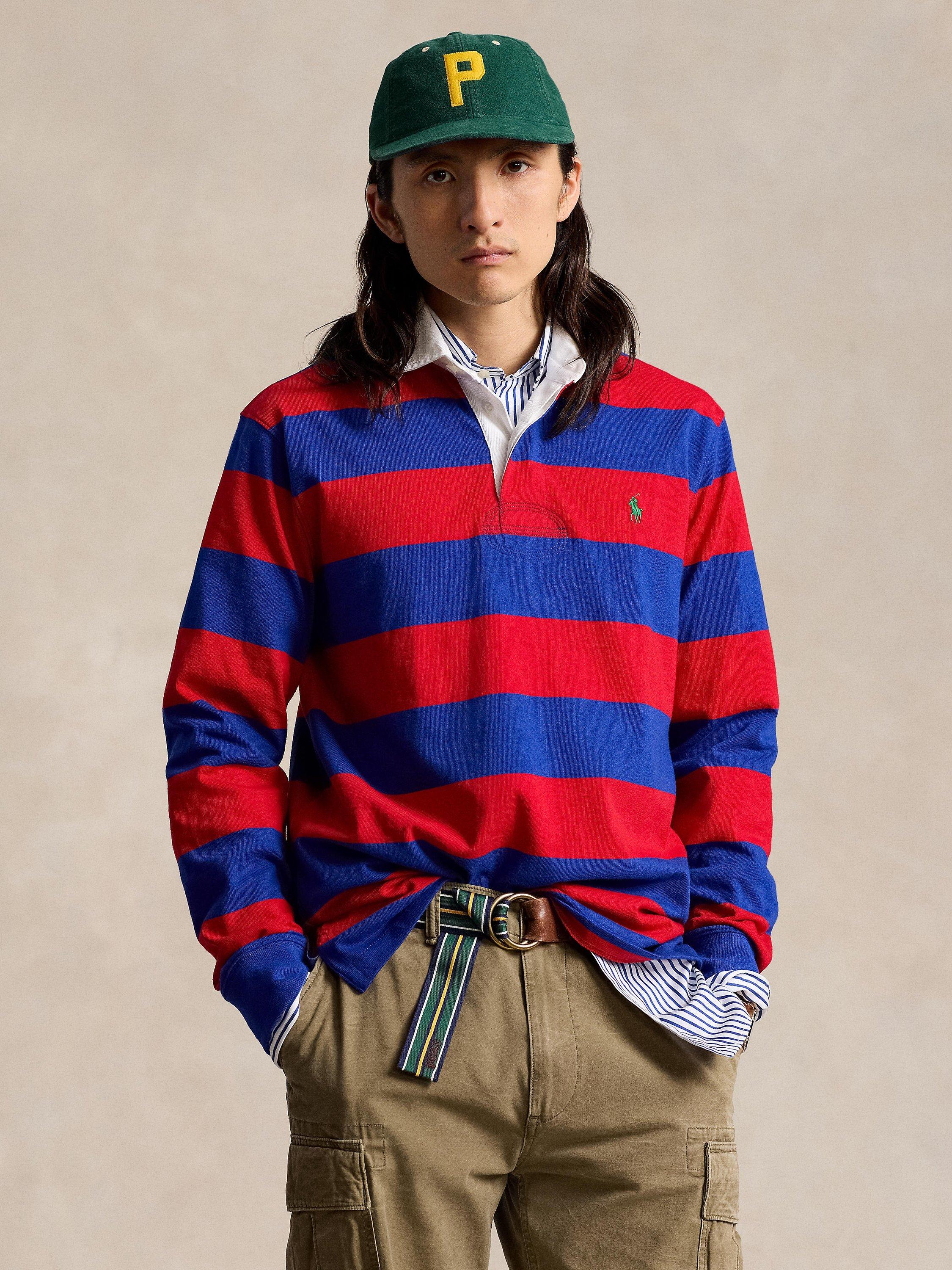 Polo ralph striped shirt best sale