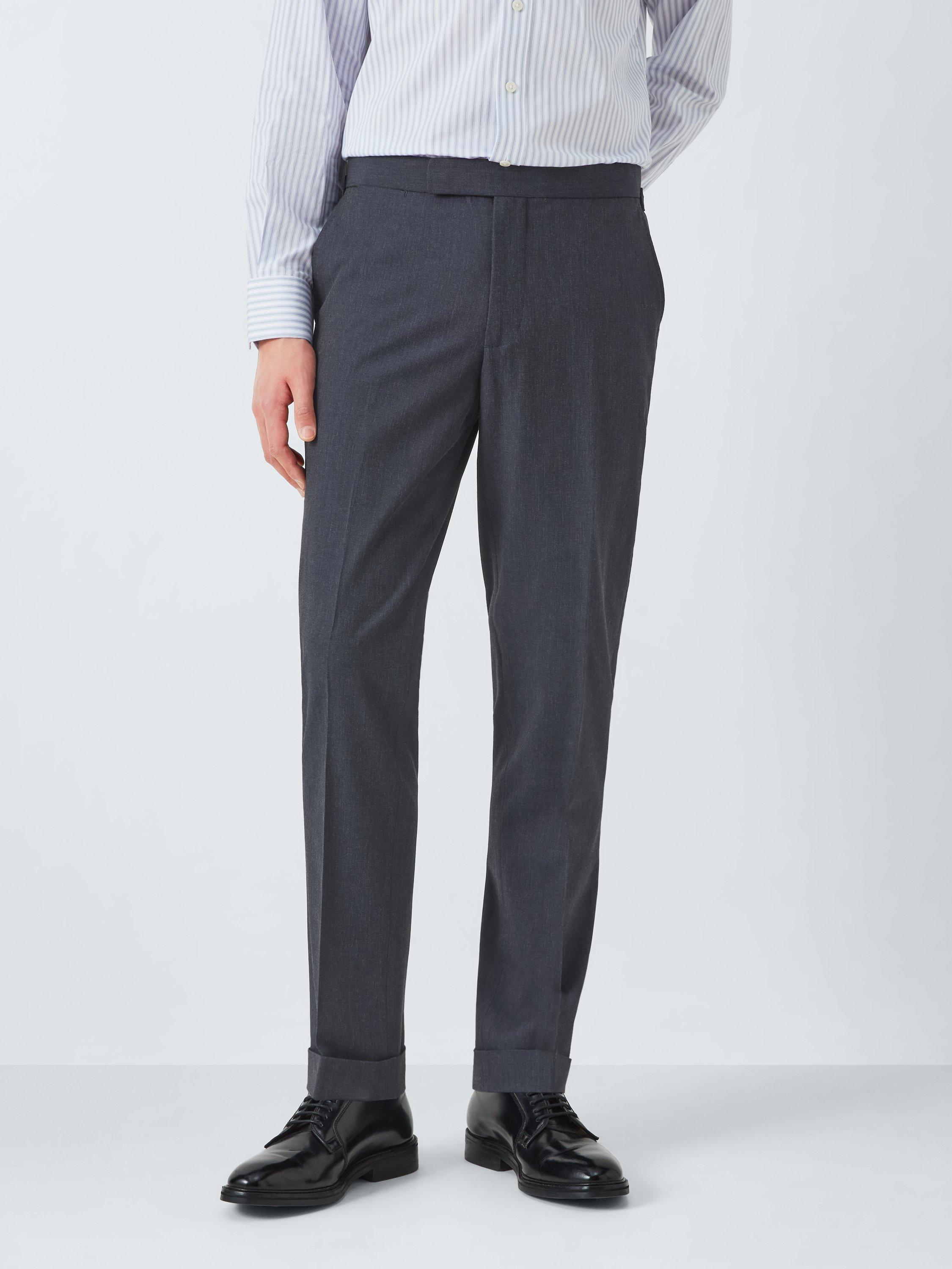 Polo Ralph Lauren Tailored Fit Suit Trousers, Dark Navy Multi