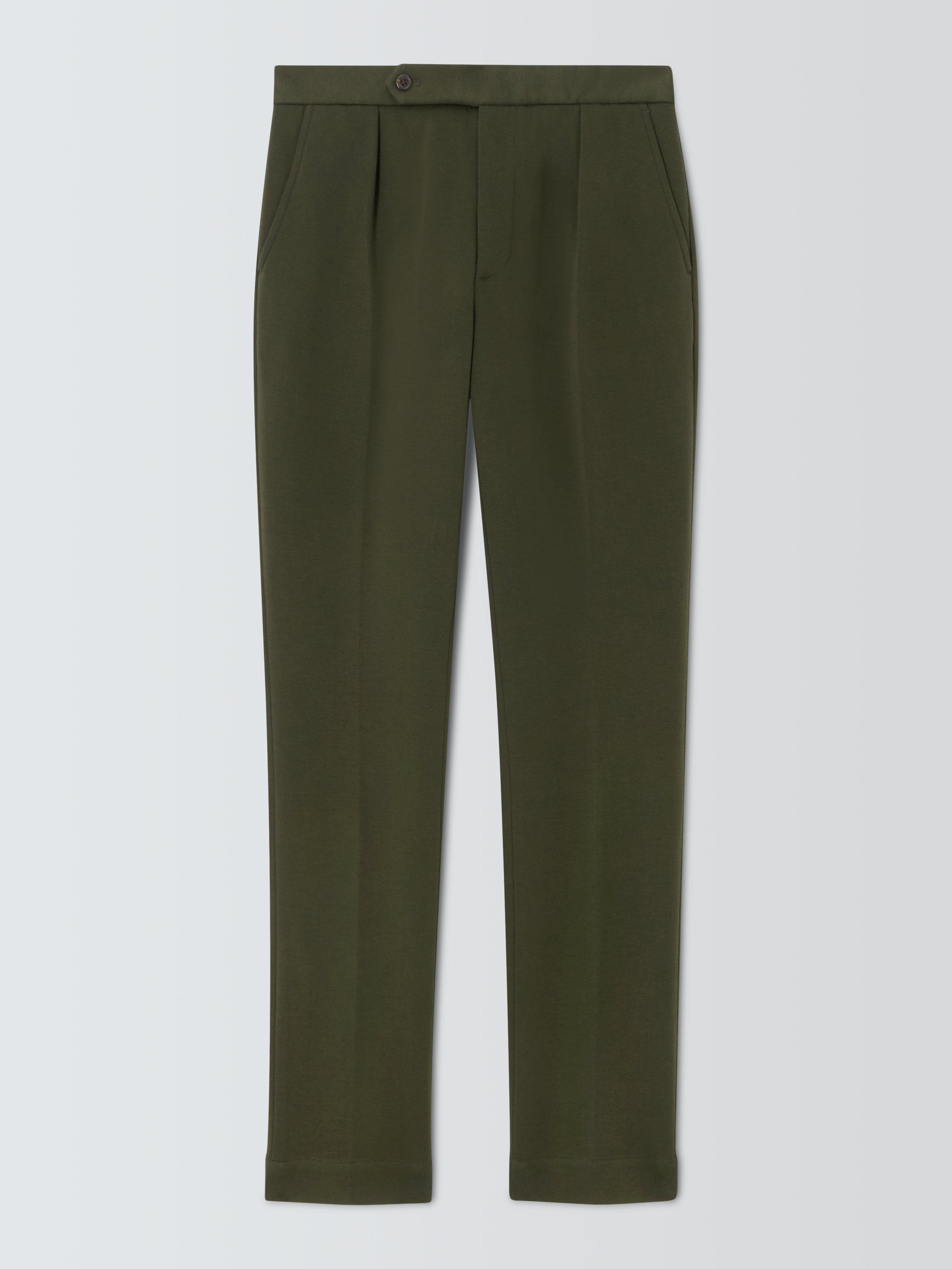 Polo Ralph Lauren Tailored Fit Cotton Blend Suit Trousers, Estate Olive