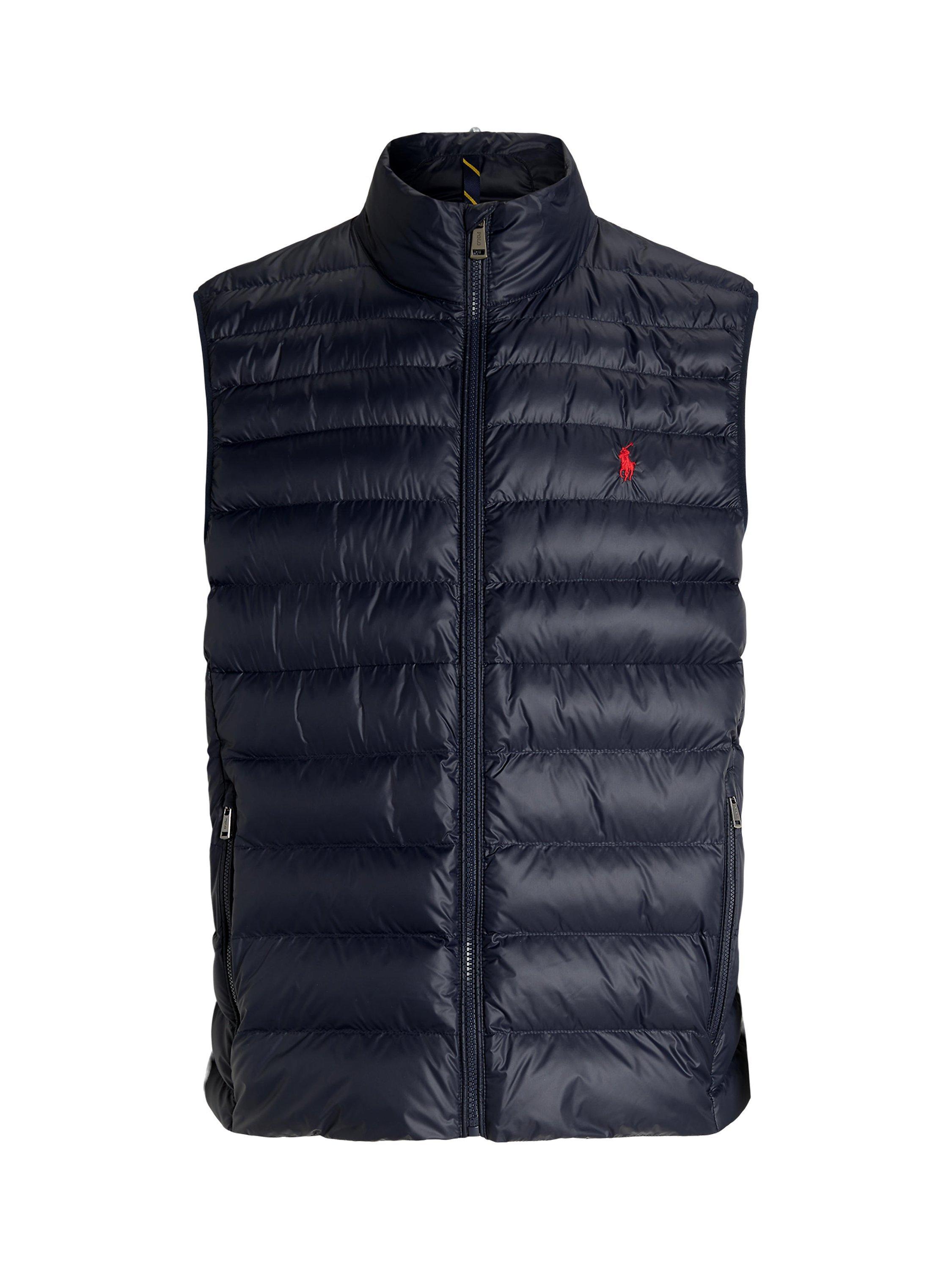 Polo ralph lauren mens down vest best sale