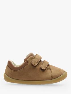 Clarks Baby's Roamer Craft Trainers, Tan, Tan