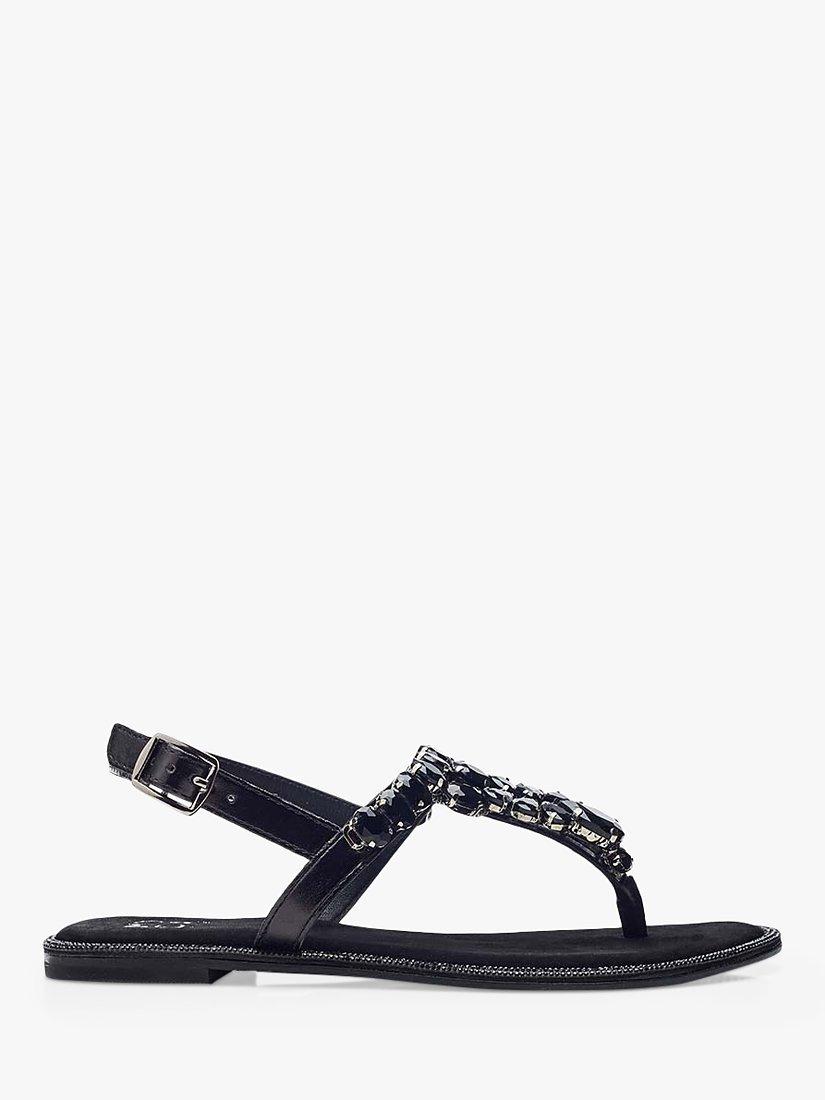 Moda in Pelle Otalia Embellished Sandals, Black