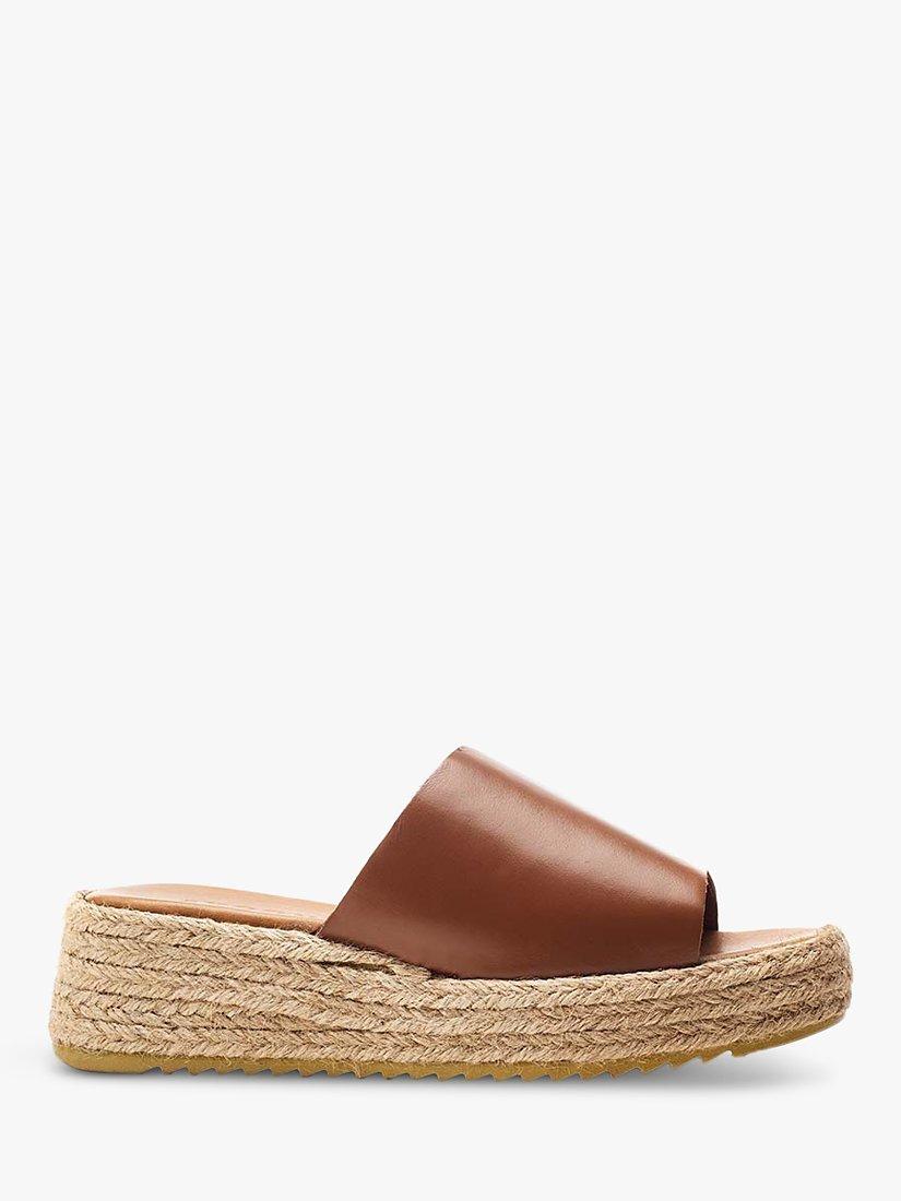 Moda in Pelle Astrid Leather Sandals, Tan