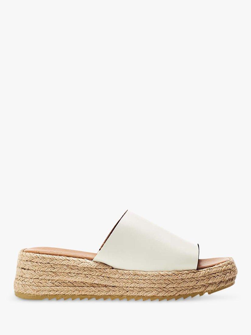 Moda in Pelle Astrid Leather Sandals, Beige