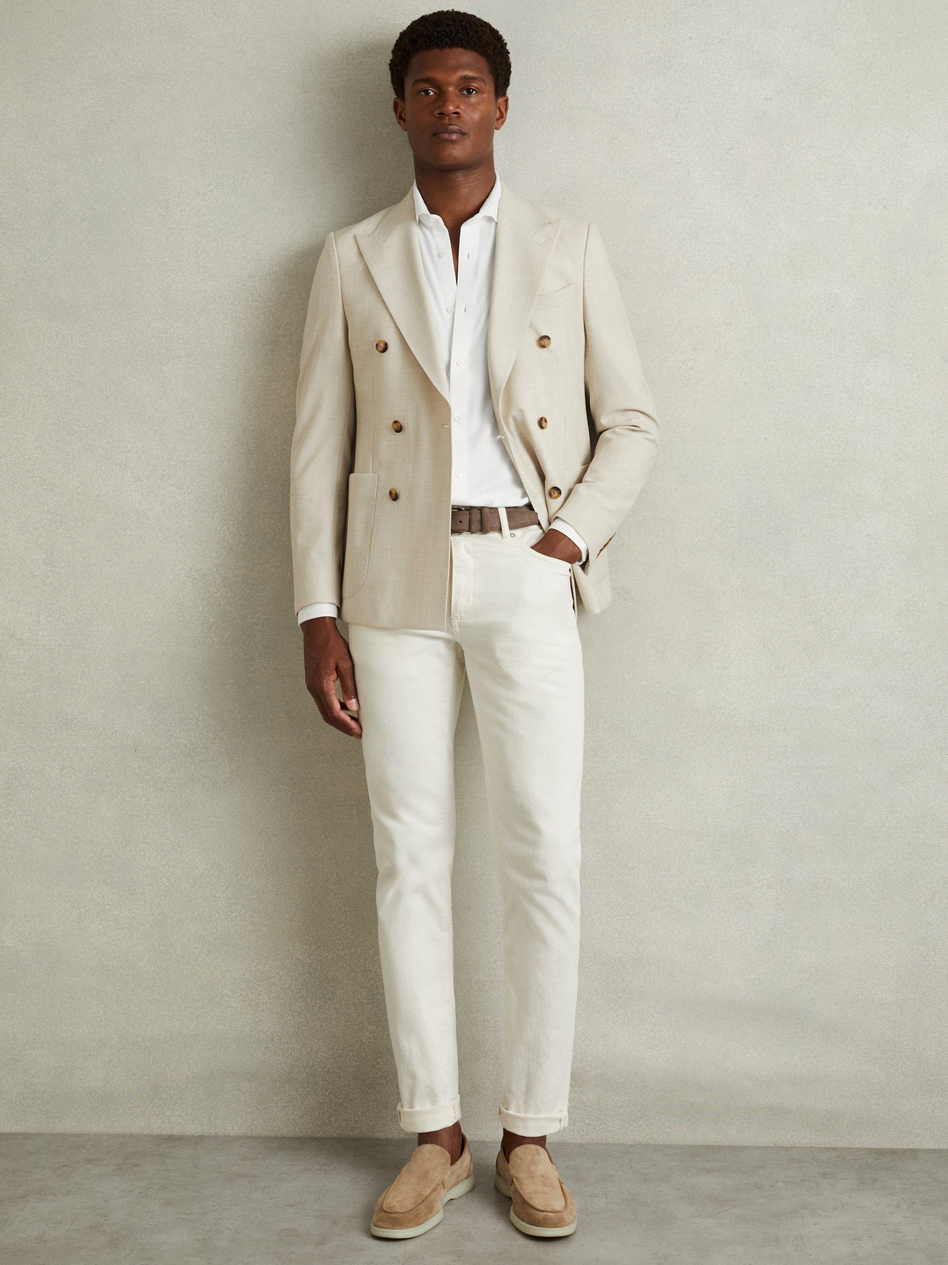 Product image 2 of 5, which shows Reiss Bobby Regular Fit Shirt, White, XS