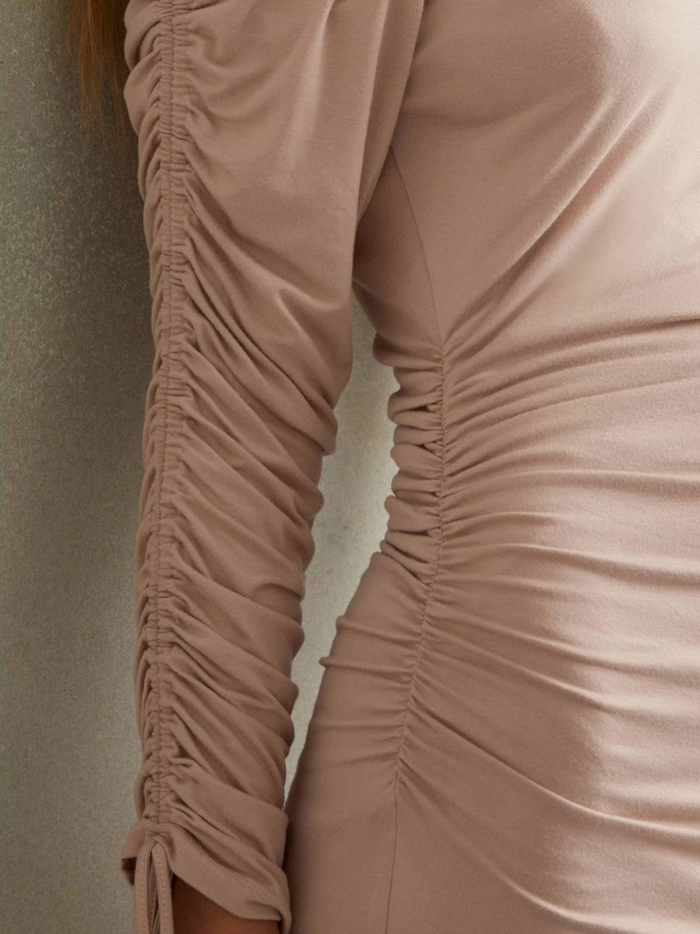 Monse Ribbed-knit Bodycon Mini Dress