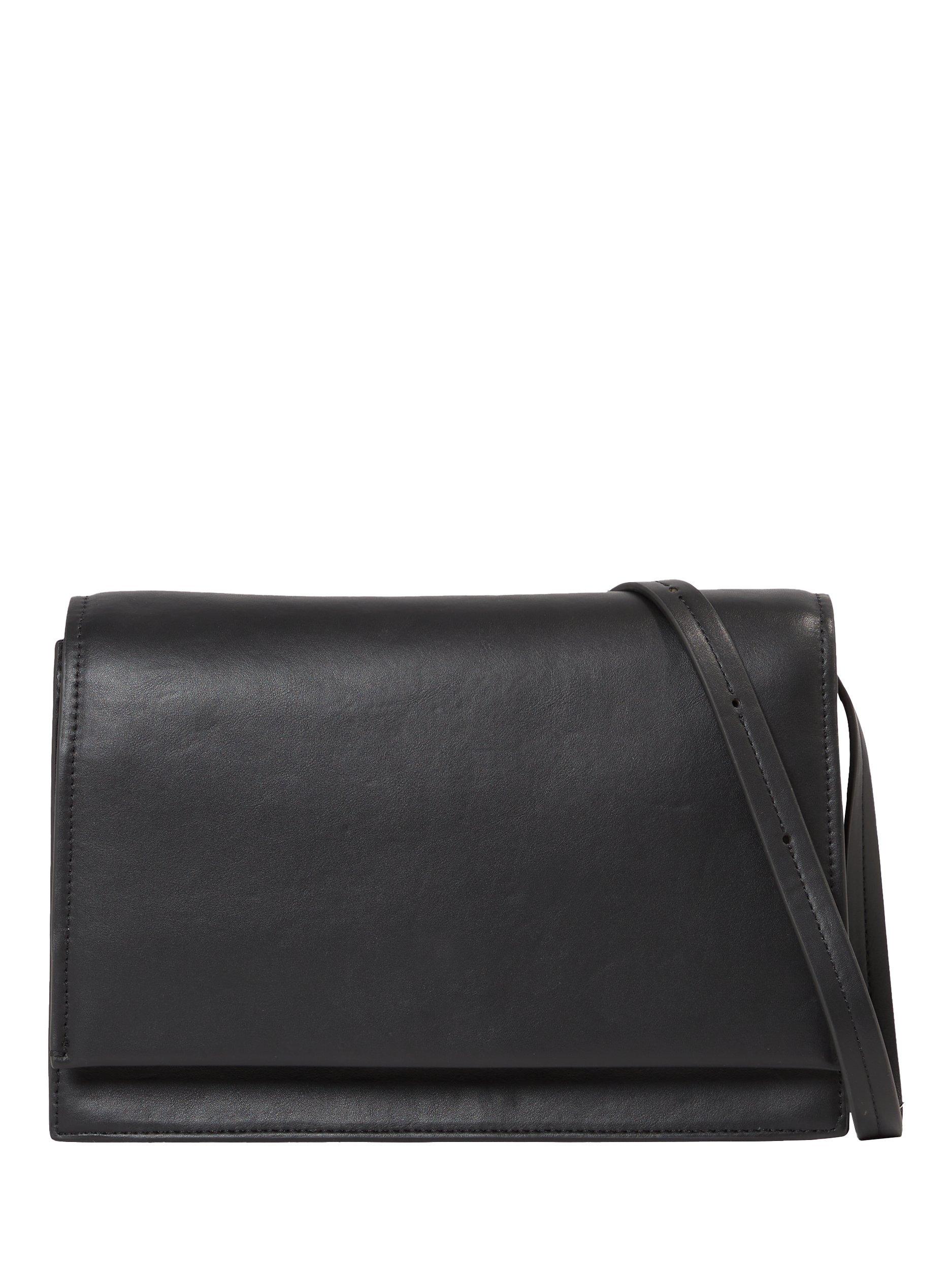 Product image 1 of 4, which shows Calvin Klein Linear Shoulder Bag, Black