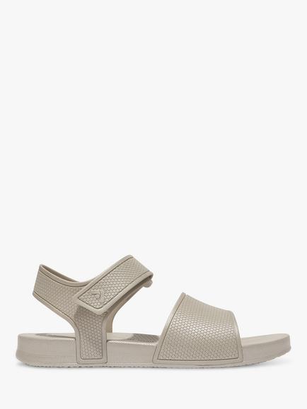 FitFlop Kids' Iqushion Backstrap Sandal, Silver, Silver