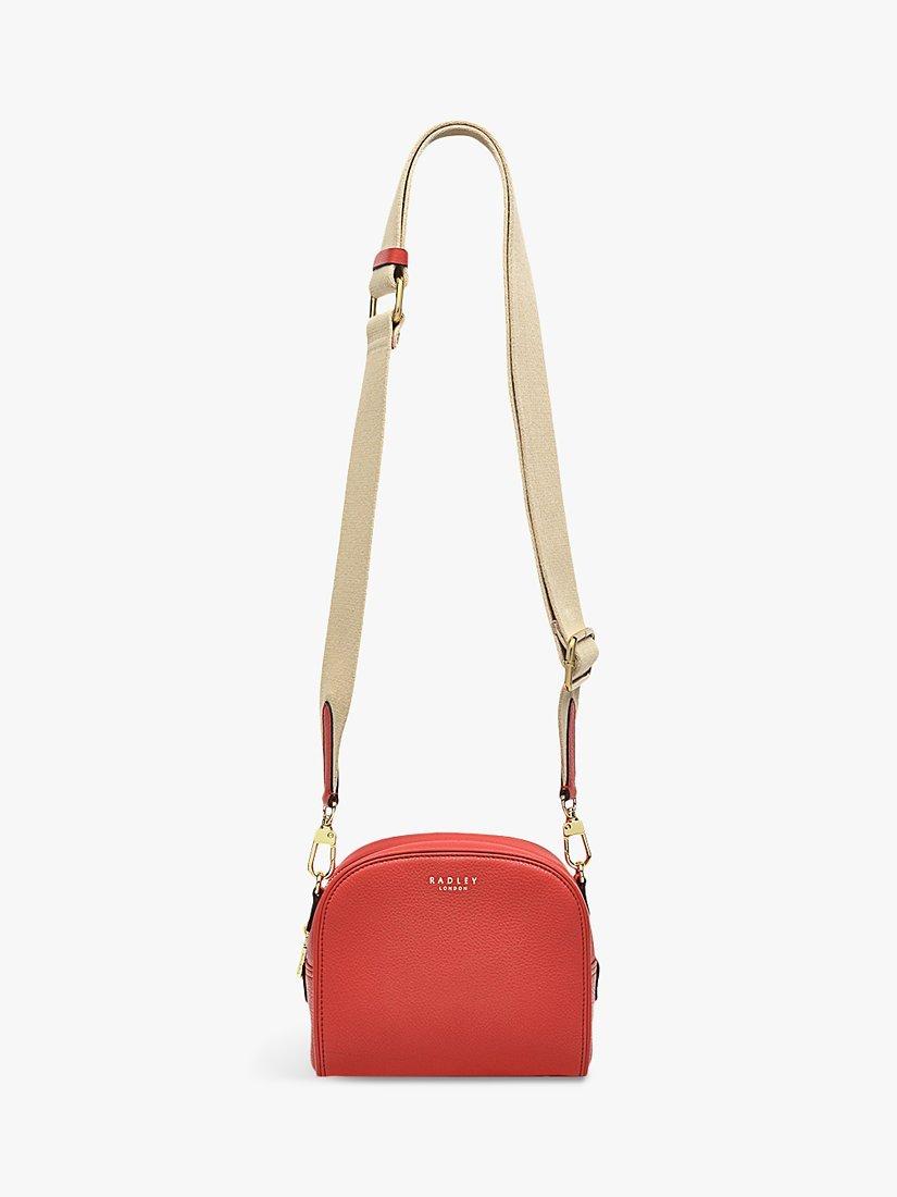 Radley Arden Crescent Small Zip Cross Body Bag, Lava, One Size