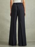 Reiss Solene Back Split Wide Leg Trousers