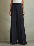 Reiss Solene Back Split Wide Leg Trousers