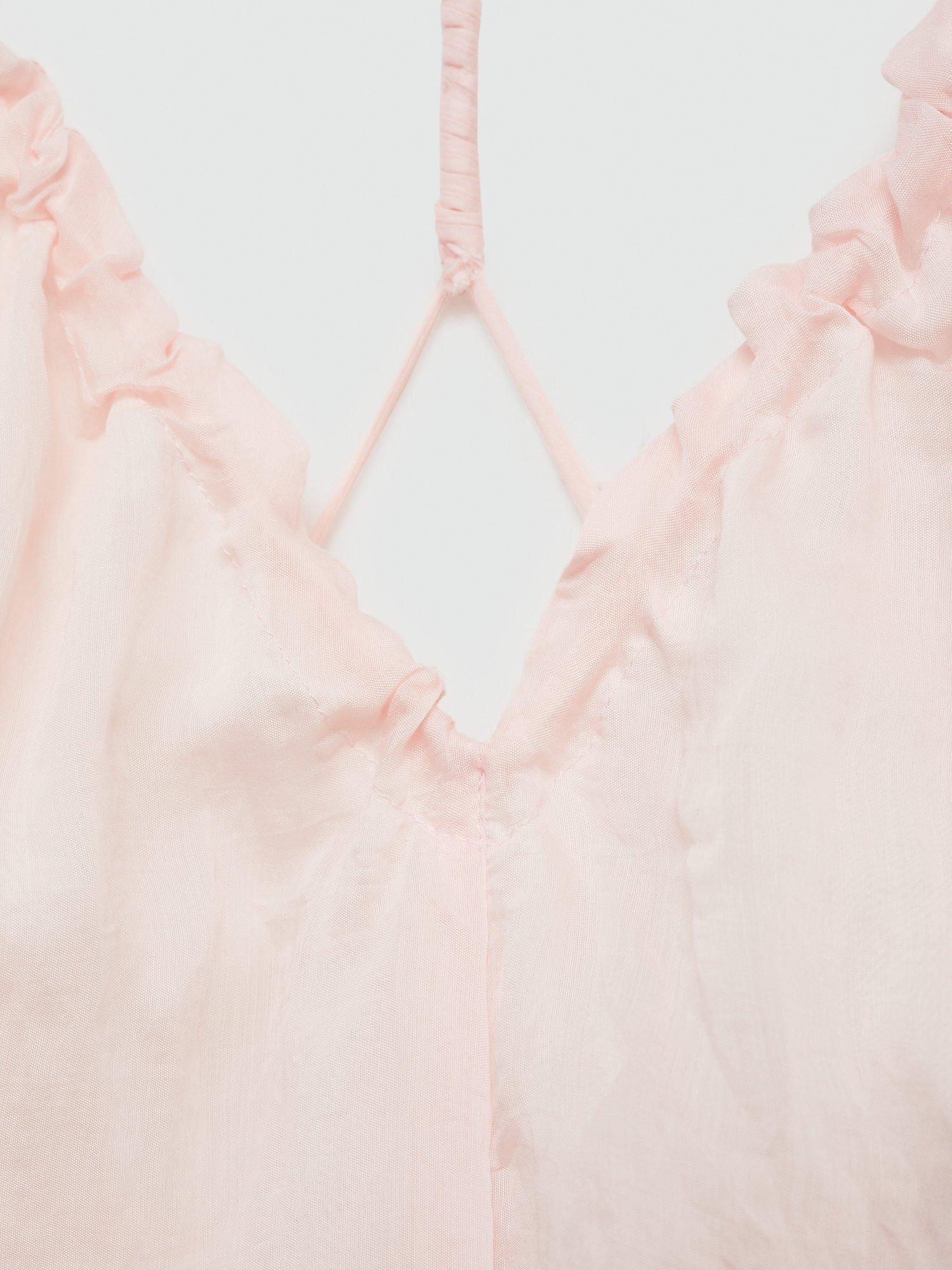 Product image 5 of 5, which shows Mango Nuria Ombre Dress, Bright Pink, 10