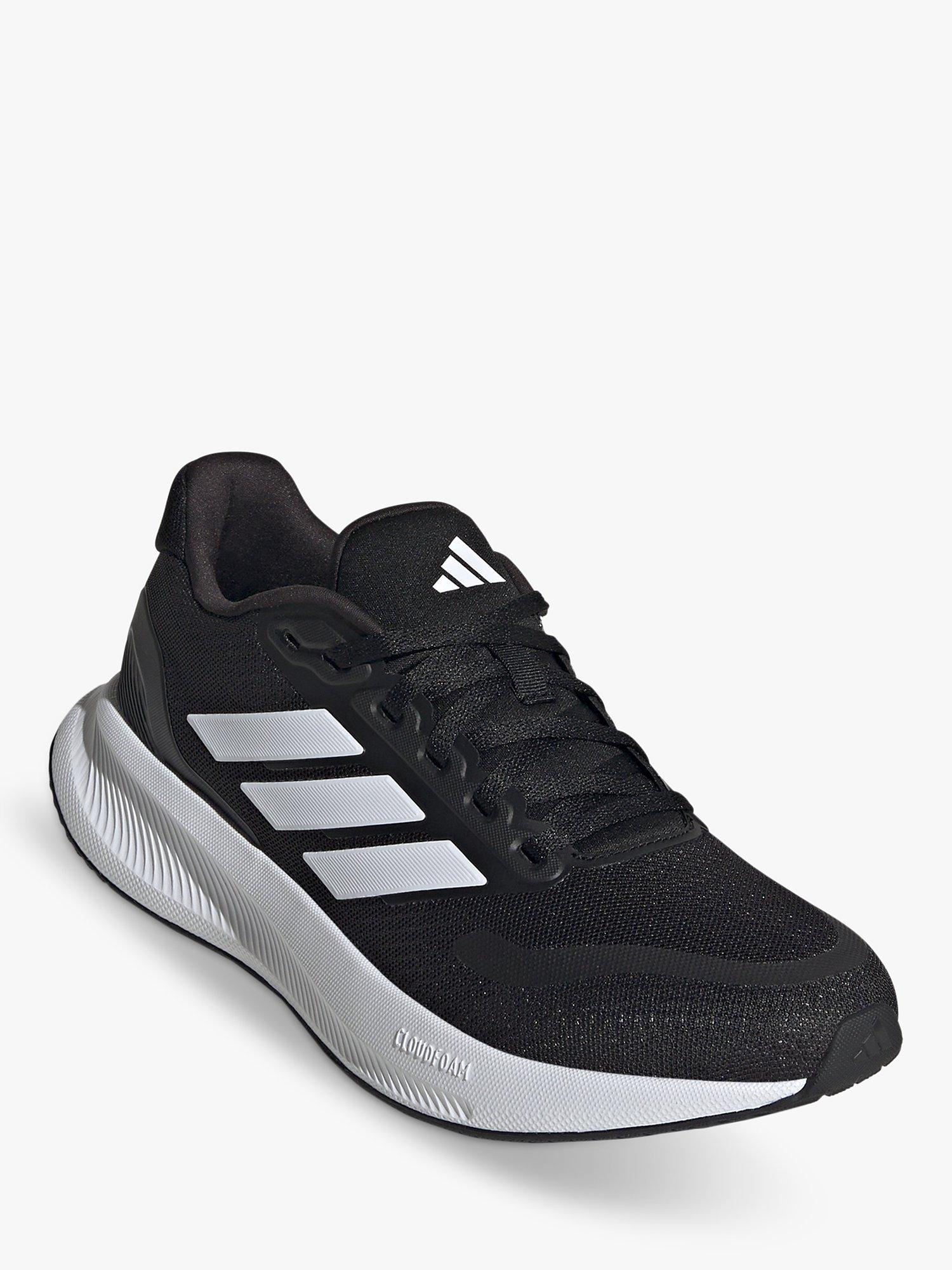 Product image 2 of 8, which shows adidas Women's Runfalcon 5 Running Shoes, Black/White, 4