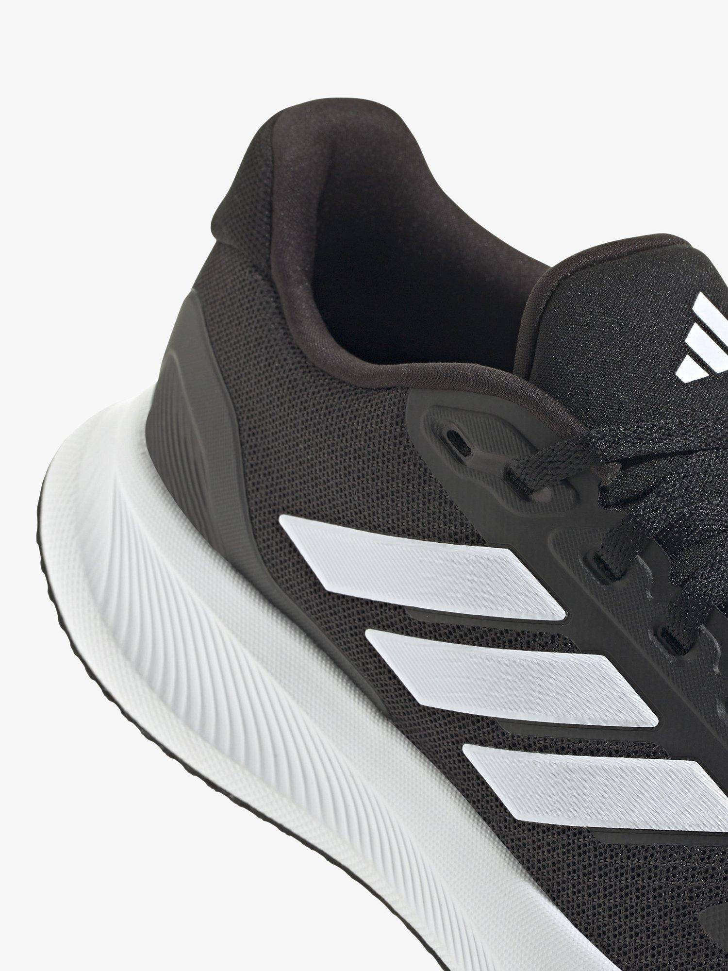 Product image 8 of 8, which shows adidas Women's Runfalcon 5 Running Shoes, Black/White, 4