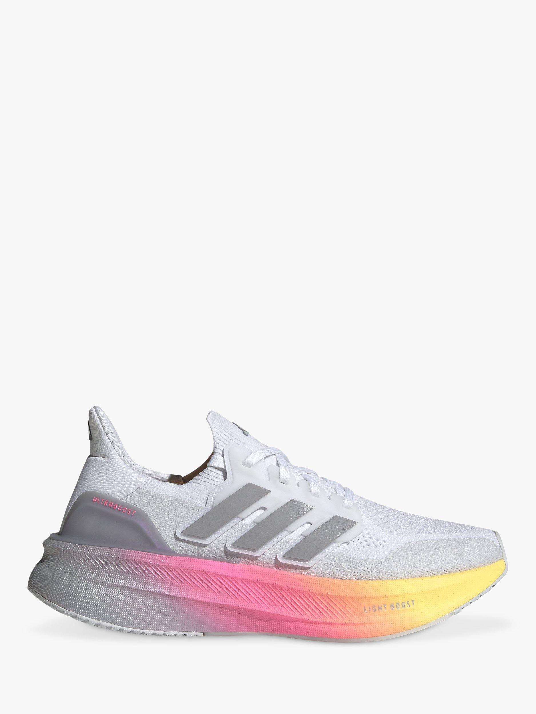 adidas Women s Ultraboost 5 Running Shoes White Glory Grey