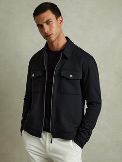 Reiss Medina Jacket, Navy Blue, Navy Blue