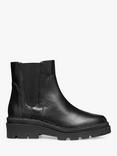 Geox Felleny Leather Flatform Chelsea Boots