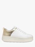 Geox Spherica ECUB-2 Trainers, White/Gold