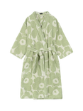 Marimekko Unikko Bath Robe, Green