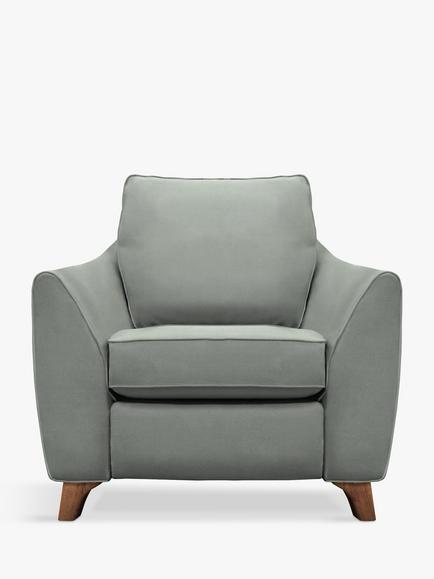 G Plan Vintage The Sixty Eight Armchair, Easy Clean Plush Slate