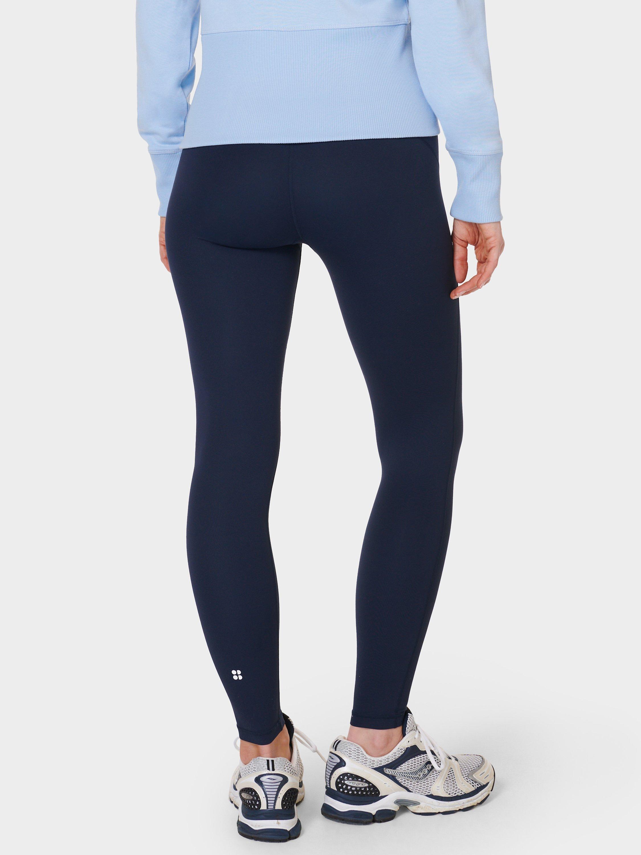 Product image 2 of 6, which shows Sweaty Betty All Day Active Sports Leggings, Navy Blue, S
