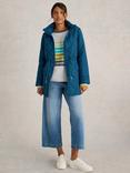 White Stuff Emilia Quilted Coat, Teal