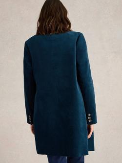 White Stuff Karla Coat - view 2, Dark Teal
