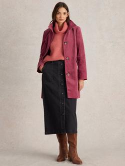 White Stuff Karla Coat, Dusty Pink, Dusty Pink