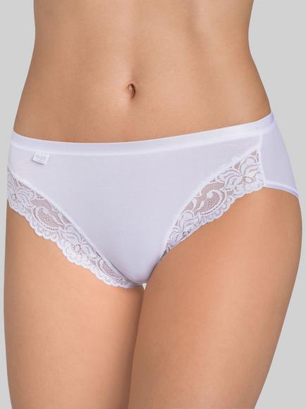 sloggi Romance Tai Briefs, White
