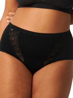 sloggi Chic Lace Maxi Briefs, Pack of 4 - view 2, Black