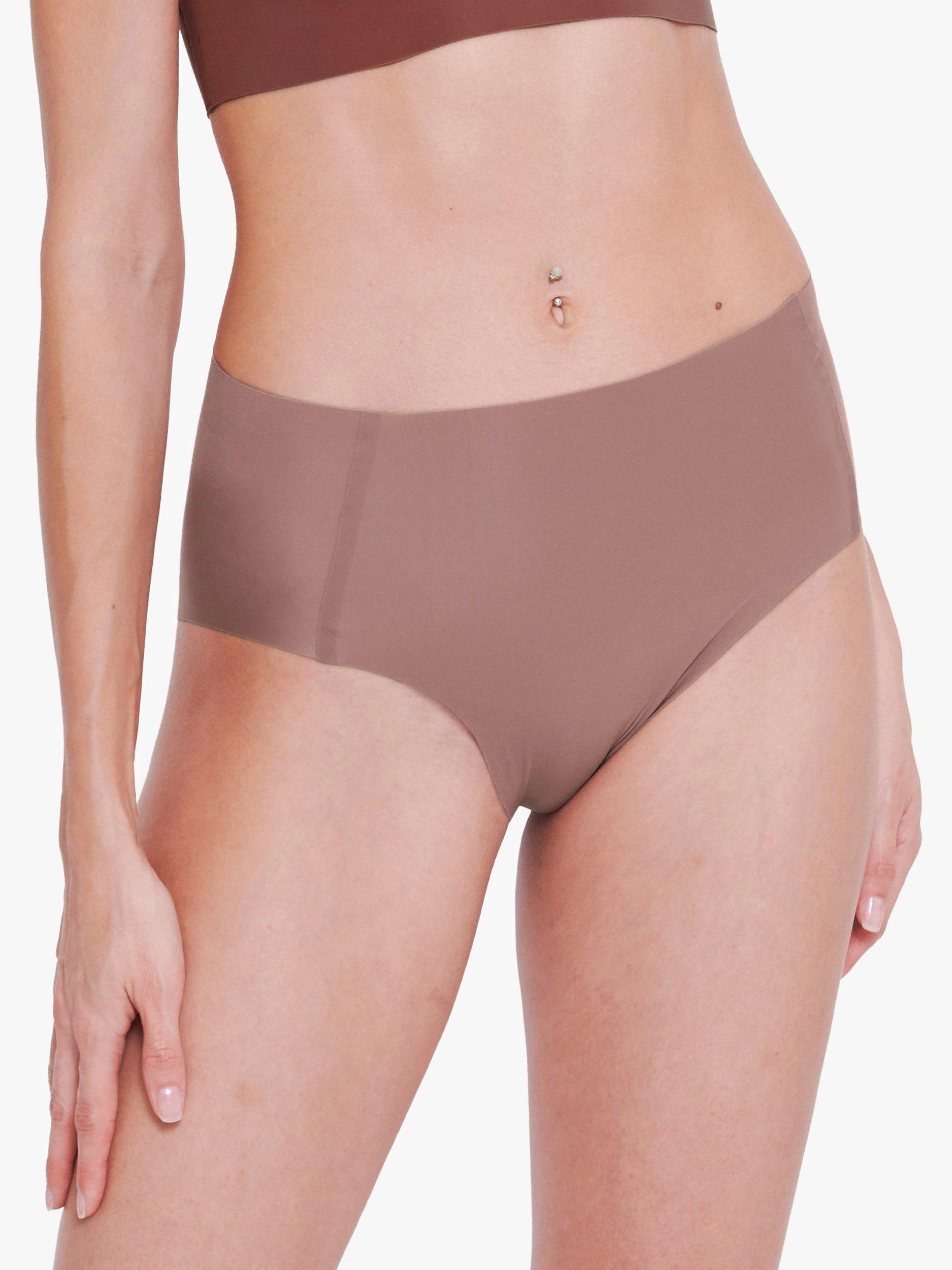 Product image 1 of 7, which shows sloggi ZERO Feel 2.0 High Waist Briefs, Cacao, XS