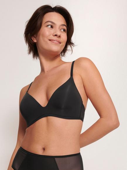 sloggi Soft Adapt Non Wired Push-Up Bra, Black