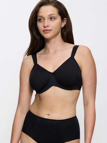 Triumph Essential Minimizer Underwired Bra, Black