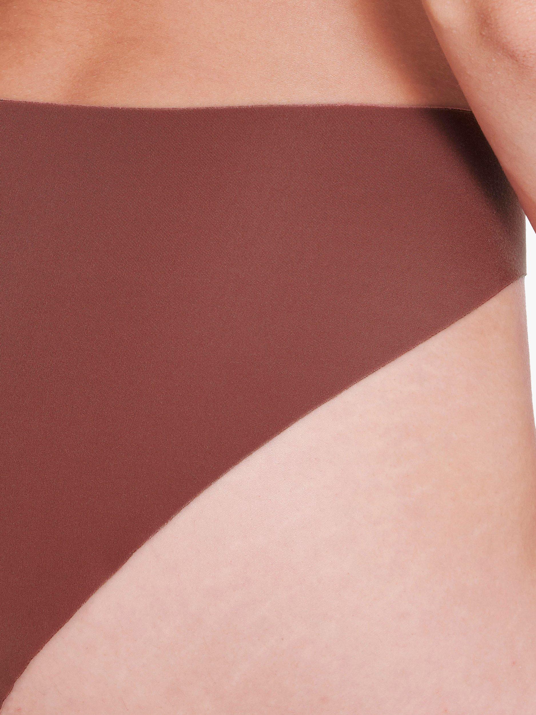 Product image 3 of 7, which shows sloggi ZERO Feel 2.0 High Leg Briefs, Burnt Henna, XS